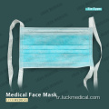 3 katlı tek kullanımlık tıbbi yüz maskesi